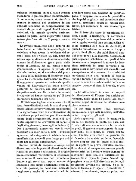 Rivista critica di clinica medica