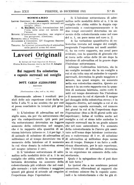 Rivista critica di clinica medica