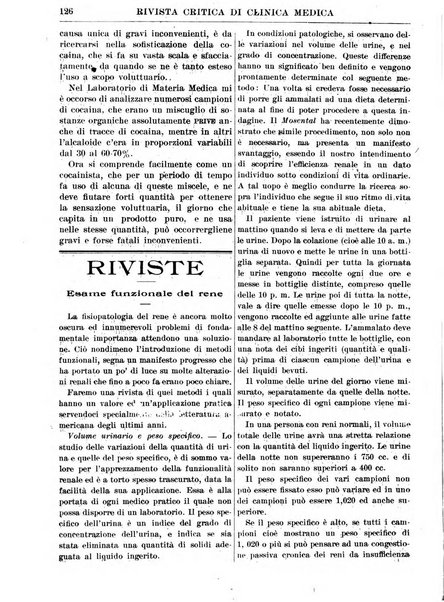 Rivista critica di clinica medica