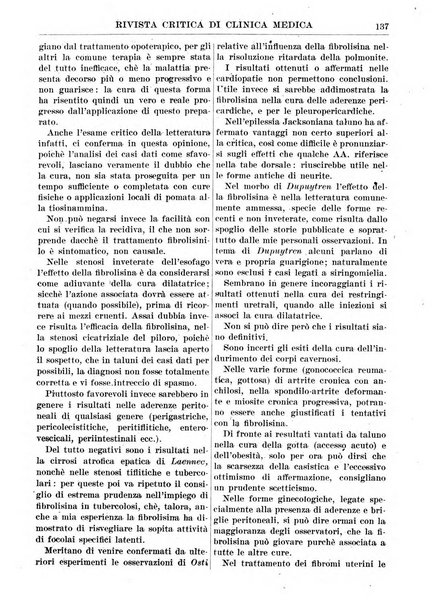 Rivista critica di clinica medica