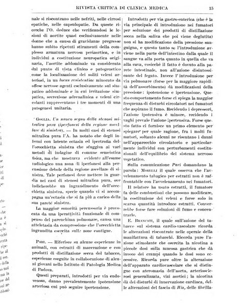 Rivista critica di clinica medica