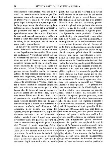 Rivista critica di clinica medica