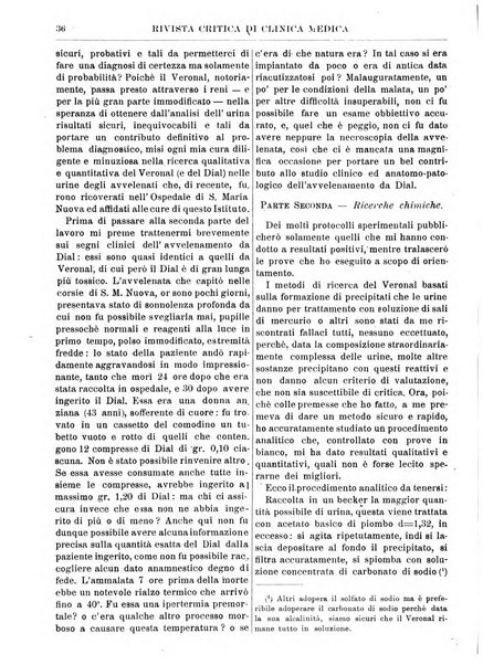 Rivista critica di clinica medica