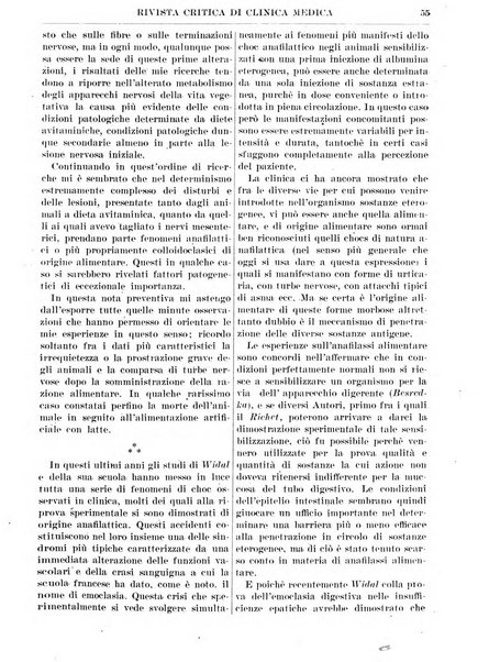 Rivista critica di clinica medica