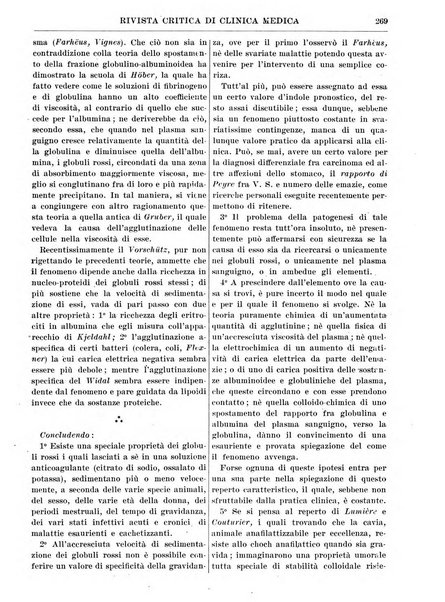 Rivista critica di clinica medica