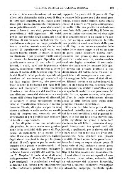 Rivista critica di clinica medica