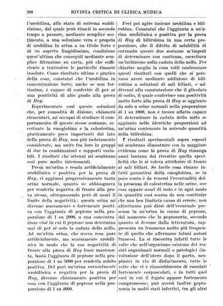 Rivista critica di clinica medica