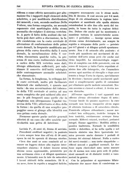 Rivista critica di clinica medica