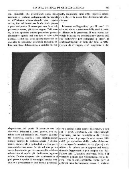 Rivista critica di clinica medica