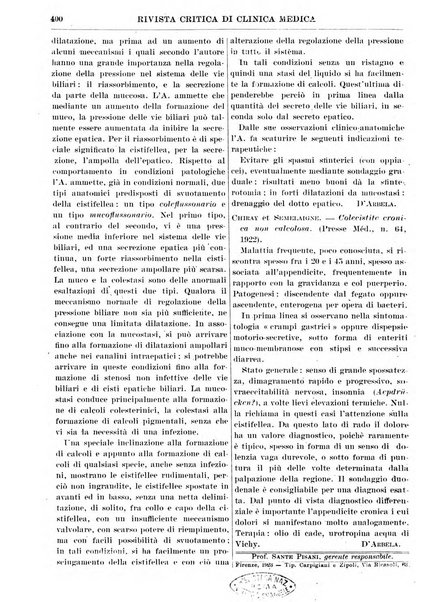 Rivista critica di clinica medica