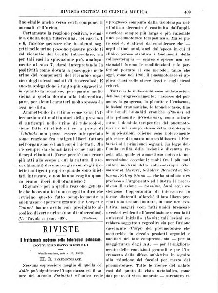 Rivista critica di clinica medica