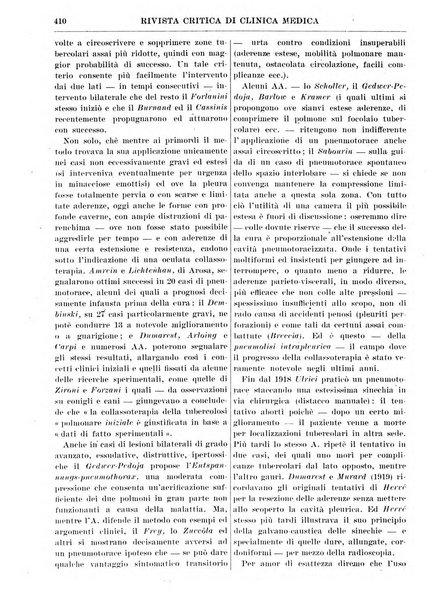 Rivista critica di clinica medica