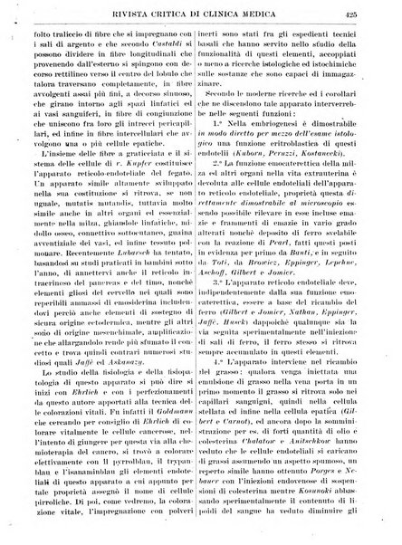 Rivista critica di clinica medica