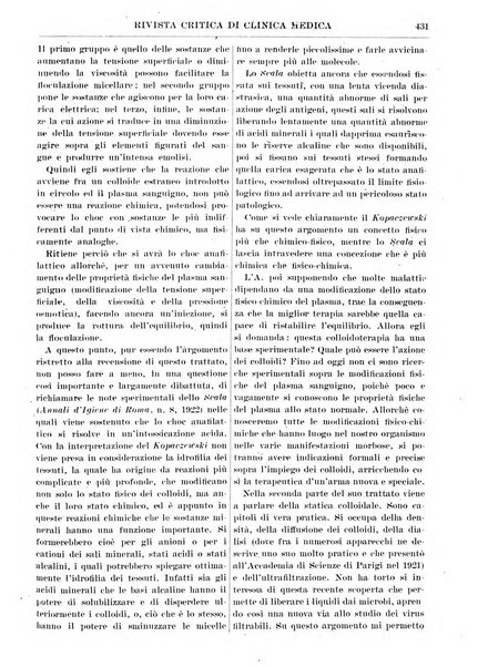 Rivista critica di clinica medica