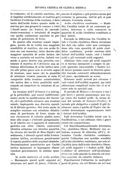 Rivista critica di clinica medica