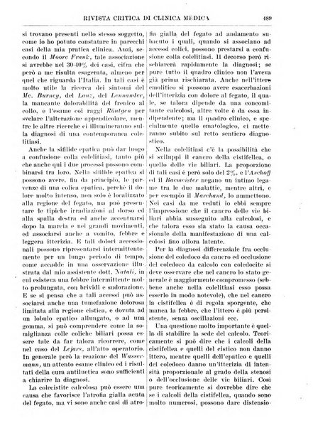 Rivista critica di clinica medica