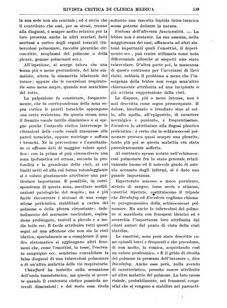 Rivista critica di clinica medica