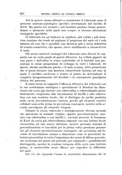 Rivista critica di clinica medica