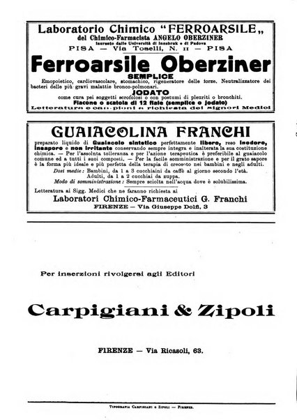 Rivista critica di clinica medica