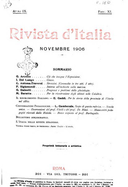 Rivista d'Italia