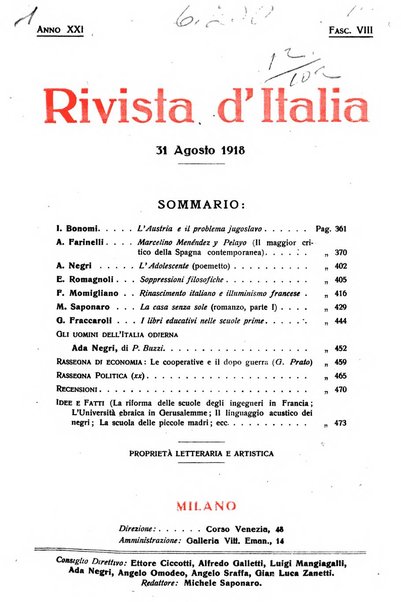 Rivista d'Italia