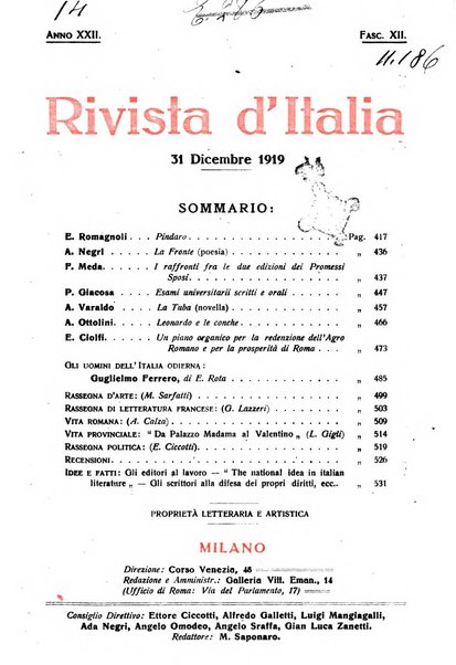 Rivista d'Italia