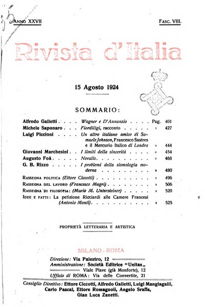 Rivista d'Italia