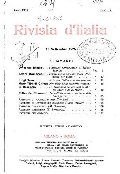 Rivista d'Italia