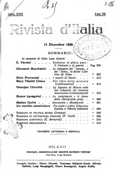 Rivista d'Italia