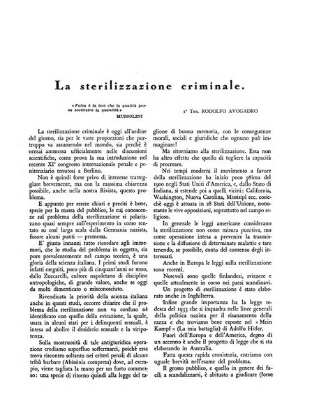 Rivista dei Carabinieri reali rassegna di studi militari tecnico professionali