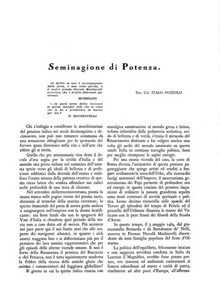 Rivista dei Carabinieri reali rassegna di studi militari tecnico professionali