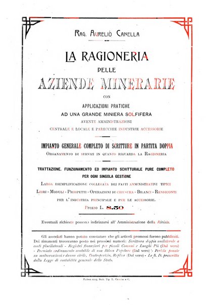 Rivista dei ragionieri organo ufficiale per l'Accademia dei ragionieri in Padova