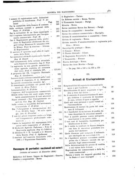 Rivista dei ragionieri organo ufficiale per l'Accademia dei ragionieri in Padova