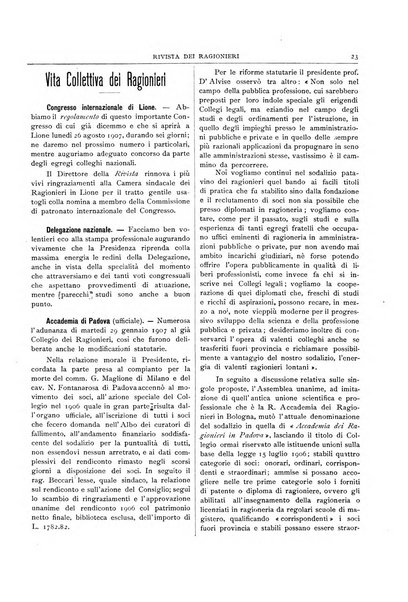 Rivista dei ragionieri organo ufficiale per l'Accademia dei ragionieri in Padova