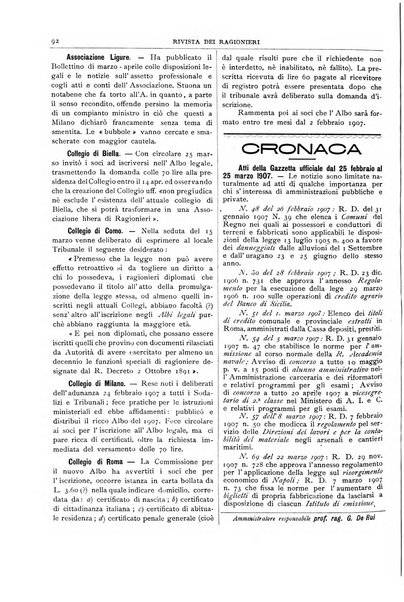 Rivista dei ragionieri organo ufficiale per l'Accademia dei ragionieri in Padova