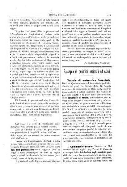 Rivista dei ragionieri organo ufficiale per l'Accademia dei ragionieri in Padova