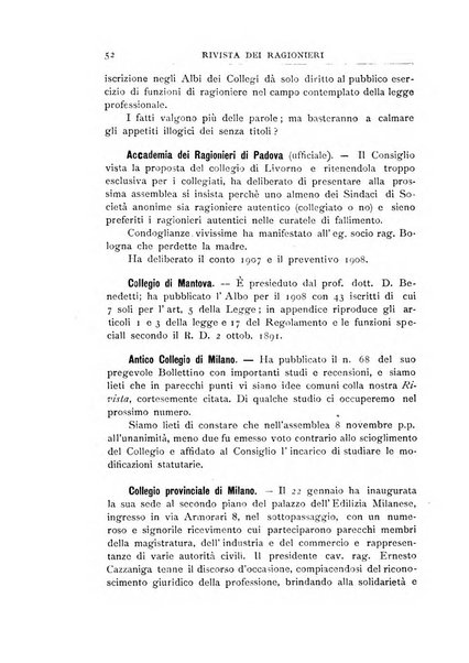 Rivista dei ragionieri organo ufficiale per l'Accademia dei ragionieri in Padova