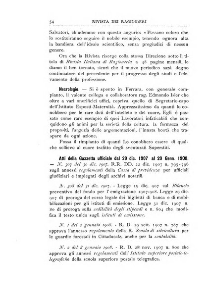 Rivista dei ragionieri organo ufficiale per l'Accademia dei ragionieri in Padova