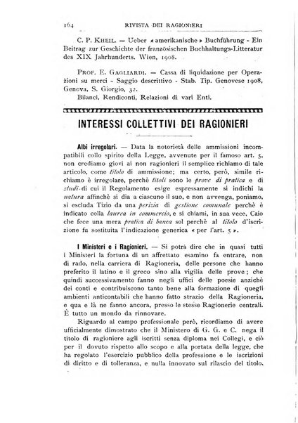 Rivista dei ragionieri organo ufficiale per l'Accademia dei ragionieri in Padova