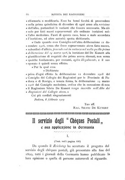 Rivista dei ragionieri organo ufficiale per l'Accademia dei ragionieri in Padova