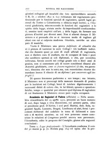 Rivista dei ragionieri organo ufficiale per l'Accademia dei ragionieri in Padova