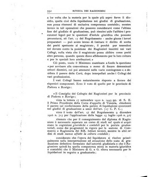 Rivista dei ragionieri organo ufficiale per l'Accademia dei ragionieri in Padova