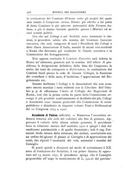 Rivista dei ragionieri organo ufficiale per l'Accademia dei ragionieri in Padova