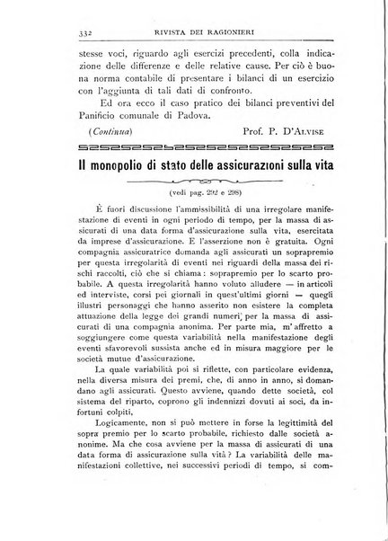 Rivista dei ragionieri organo ufficiale per l'Accademia dei ragionieri in Padova