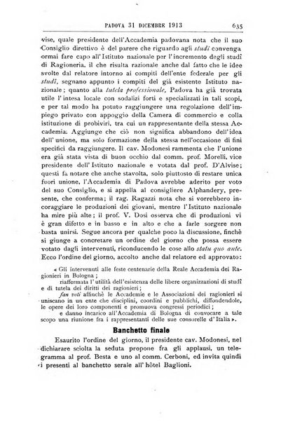 Rivista dei ragionieri organo ufficiale per l'Accademia dei ragionieri in Padova