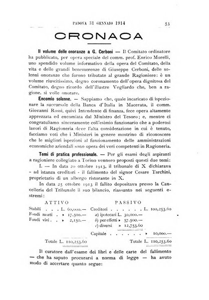 Rivista dei ragionieri organo ufficiale per l'Accademia dei ragionieri in Padova