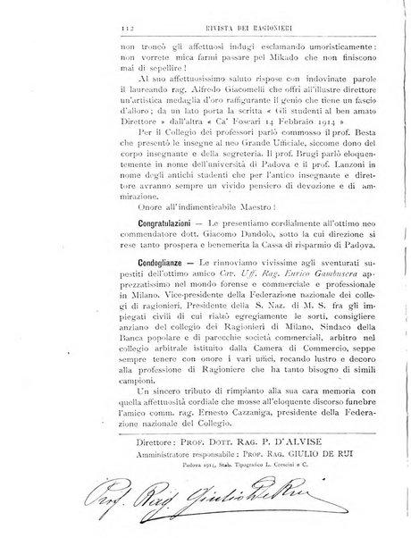 Rivista dei ragionieri organo ufficiale per l'Accademia dei ragionieri in Padova