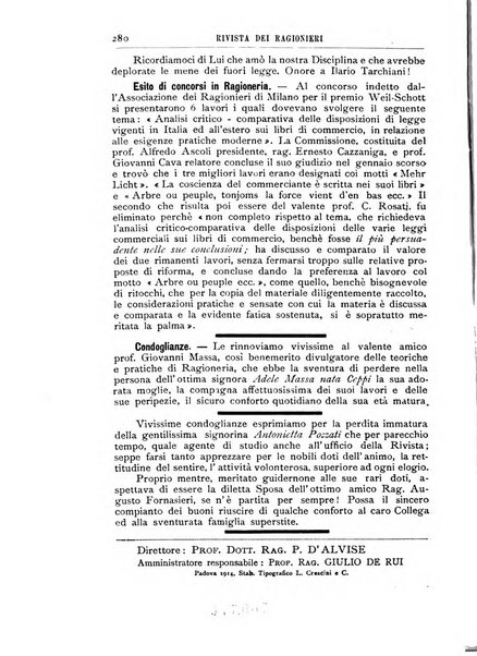 Rivista dei ragionieri organo ufficiale per l'Accademia dei ragionieri in Padova