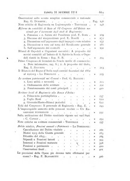 Rivista dei ragionieri organo ufficiale per l'Accademia dei ragionieri in Padova