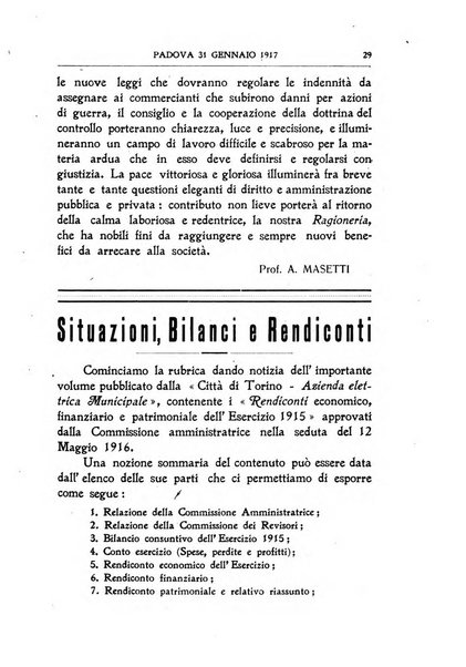 Rivista dei ragionieri organo ufficiale per l'Accademia dei ragionieri in Padova